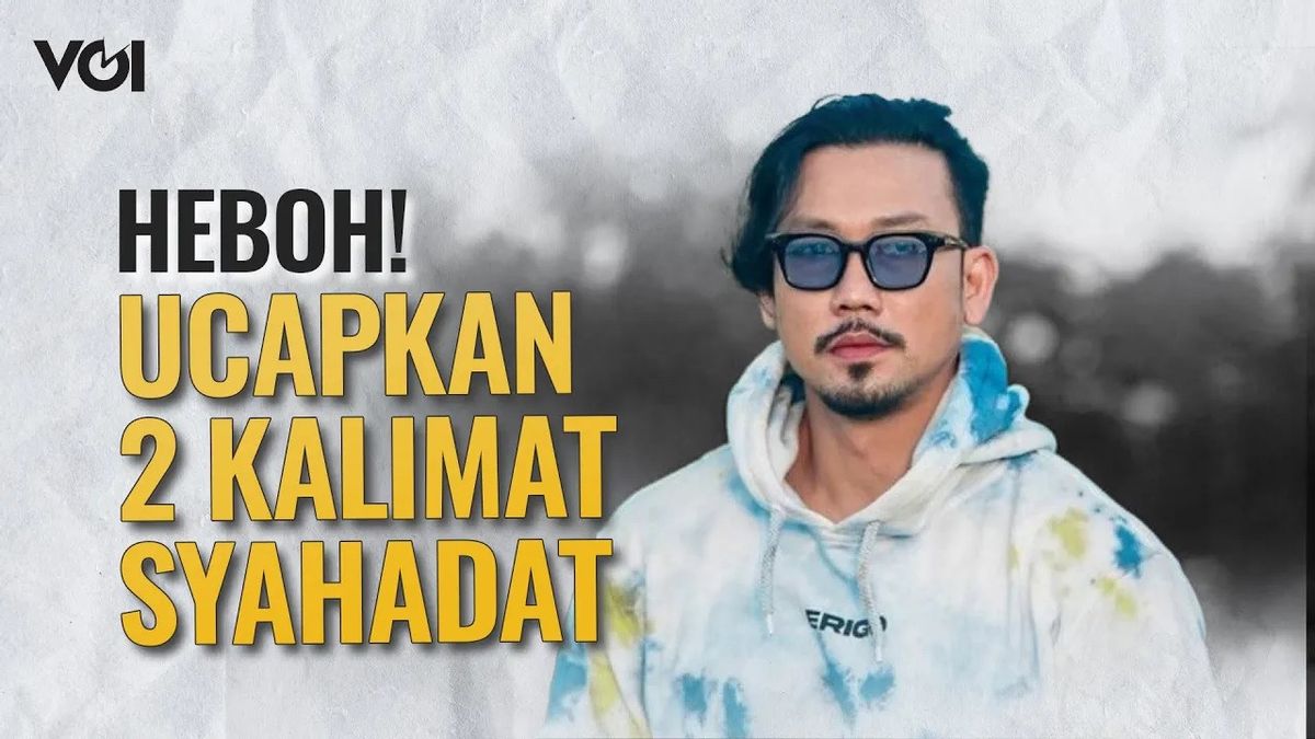 VIDEO: Denny Sumargo Ucapkan 2 Kalimat Syahadat