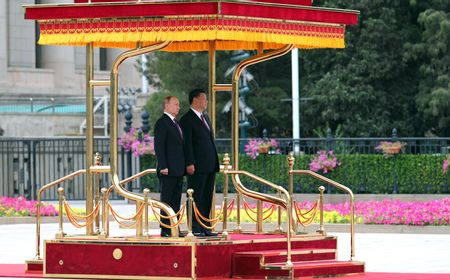 Presiden Xi dan Putin Bertemu di Uzbekistan, Kapal Perang Rusia Patroli Bersama China di Samudra Pasifik