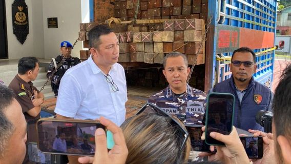   Gakkum Kemenhut Bongkar Perdagangan Kayu Ilegal Lintas Pulau di Kaltim