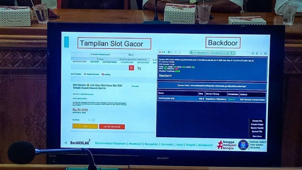 L’application a été interceptée par le site judiciaire en ligne, le gouvernement provincial de Natuna affirme qu’il n’y a pas de données perdues