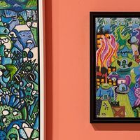 Imajinasi “Alien is Take Over”, Lukisan Danang Farshad Alrianto di ARTJOG 2024