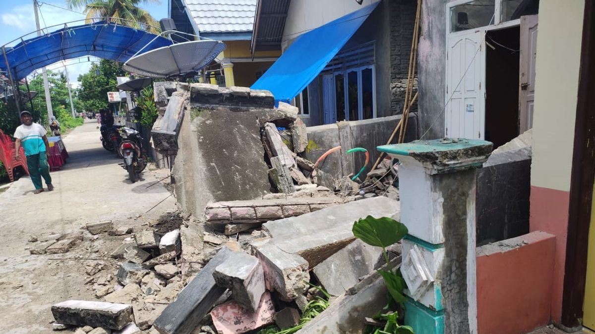 تحديث زلزال بحر فلوريس: تضرر 230 منزلا في سيلاير، جنوب سولاويزي، بشدة