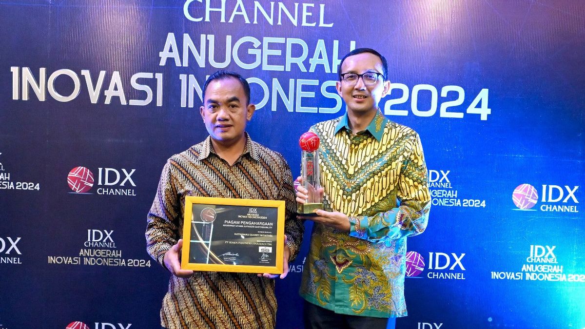 Land Management Innovation Pascatambang SIG Achieves Main Award At The 2024 Indonesia Innovation Awards