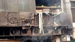 BPBD DKI Jakarta Sebut Korban Kebakaran Terra Drone Kemayoran 21 Orang
