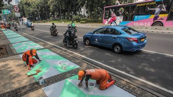 After Being Stopped Due To The Pandemic, The DKI Provincial Government Continues Its 7-location Sidewalk Revitalization