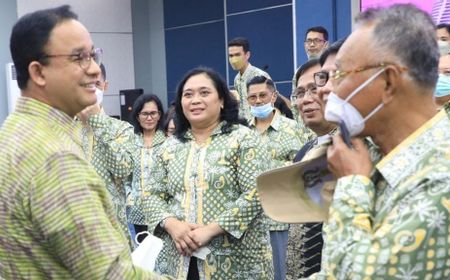 Anies Lepas Kontingen Paduan Suara Gerejawi yang Tanding di Yogya: Harumkan Nama Jakarta