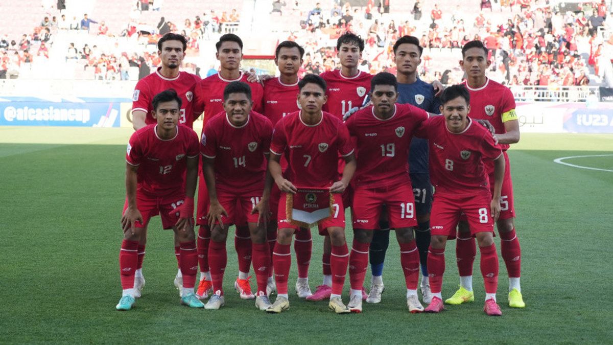 U 23 아시안컵, 인도네시아 Vs 요르단: 가루다 무다는 무승부만 필요하지만 반드시 승리해야 합니다.