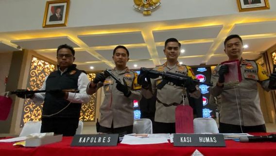 Polres Garut Tembak Mati Begal Bersenjata Api