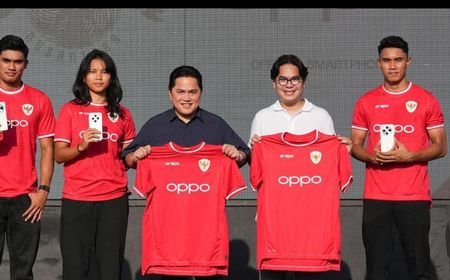 PSSI Bermitra dengan Oppo, Erick Minta Timnas Terus Jaga Kepercayaan