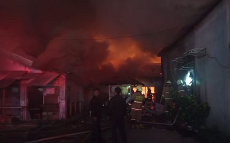 Korsleting Listrik Bakar Gedung Kopegmar Jakut, Kerugian Ditaksir Rp340 Juta