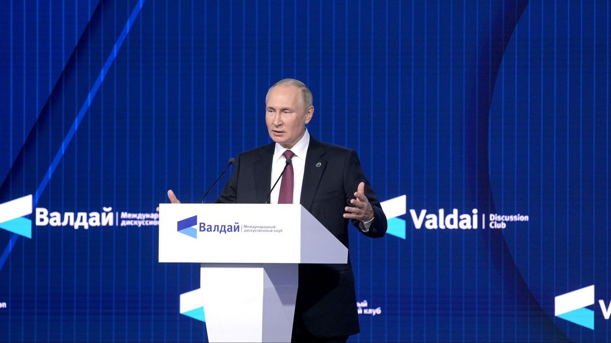 Kecam Barat, Presiden Putin Sebut Dunia Hadapi Dekade Paling Berbahaya Sejak Perang Dunia II