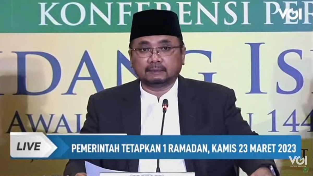 Results Of The Indonesian Ministry Of Religion Isbat Session Set The Beginning Of Ramadan Fasting Thursday 23 March 2023