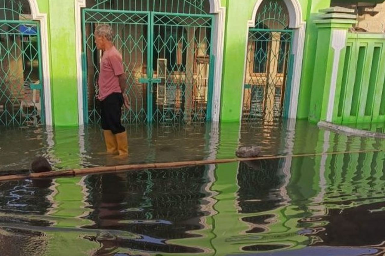 Indramayu Floods Rob, 100 Hectares Of Rice Fields Affected By Farmers