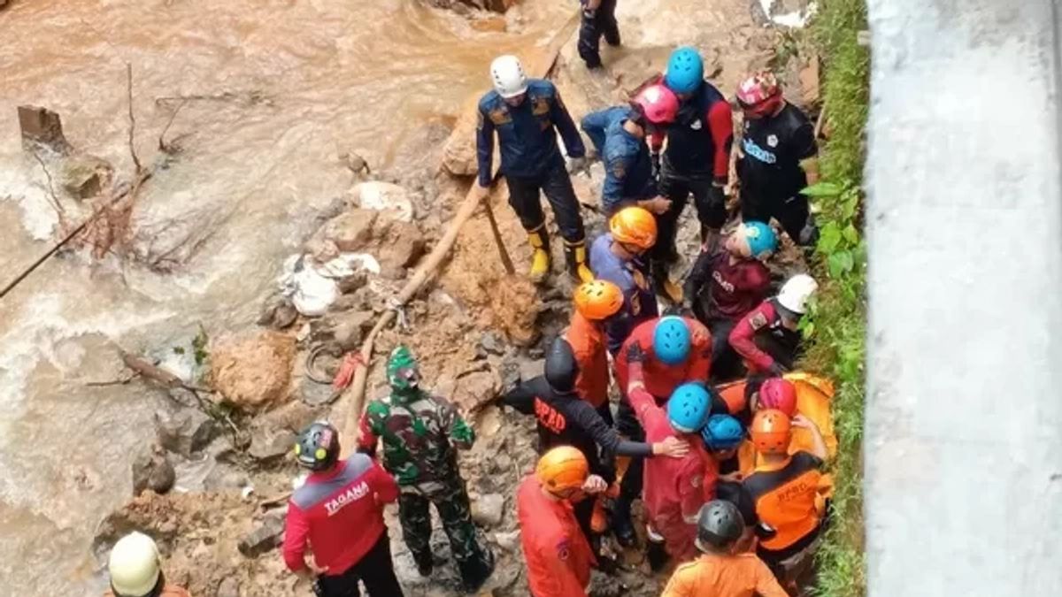 Kronologi Longsor di Kota Bogor Sebabkan 2 Pekerja Meninggal dan 2 Terluka