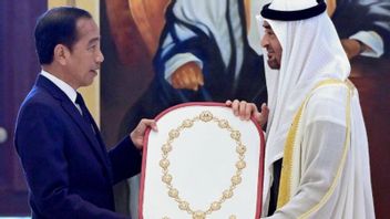 Jokowi Terima Penghargaan Order of Zayed dari Presiden Persatuan Emirat Arab