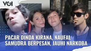 VIDEO: Pacar Dinda Kirana, Naufal Samudra Berpesan, Jauhi Narkoba