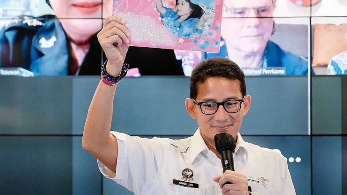 Appreciation For The Creator Of ASEAN Para Sports Anthem, Sandiaga Uno: Hopefully Inspiring Other Creative Economy Actors