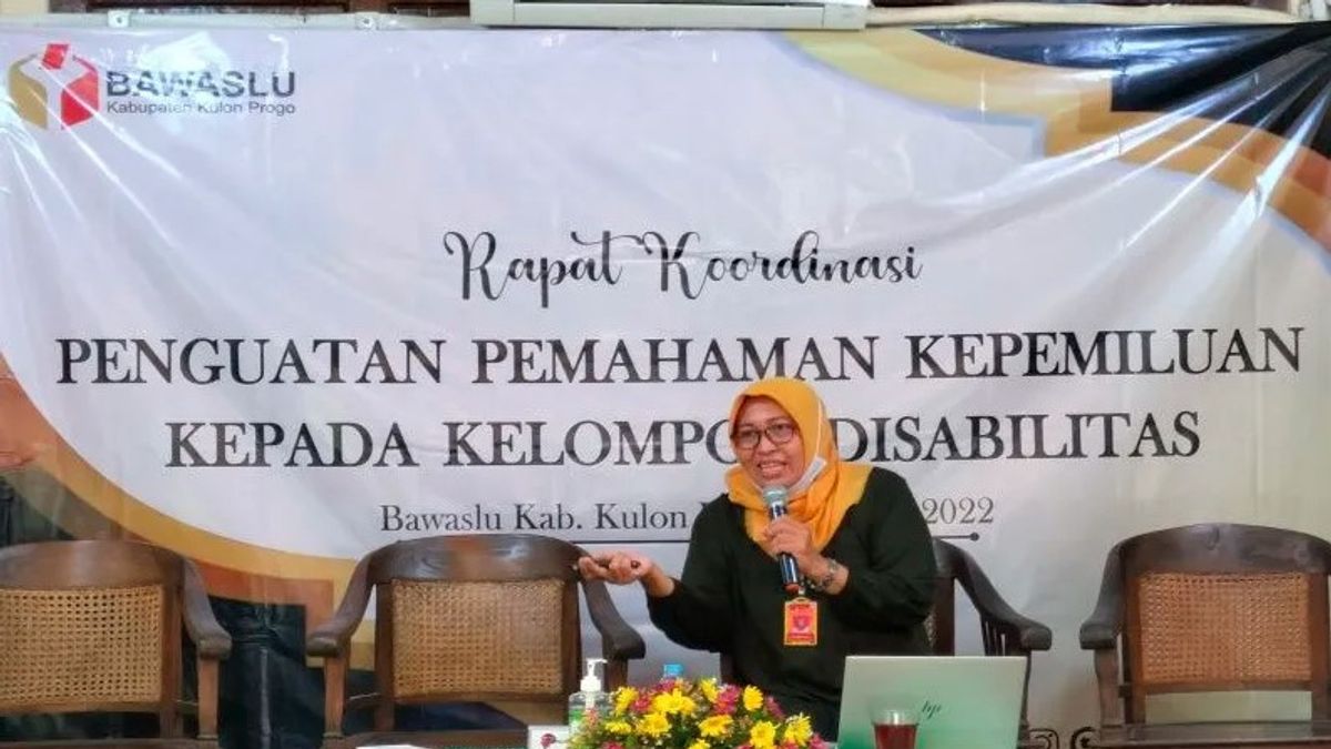 Berita Kulon Progo: KPU Kulon Progo Menargetkan Partisipasi Disabilitas di Atas 50 Persen