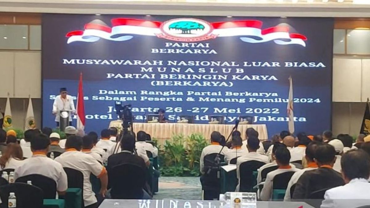 Internally Still Fussing, The Berkarya Party Has Not Registered To Take Part In The 2024 General Election To The KPU