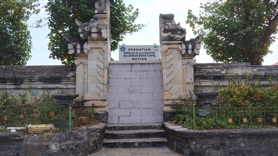 Pedagang Keluhkan Pintu Masuk Pantai Kuta yang Ditutup Permanen dengan Batako