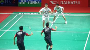 Immediately Lost In The First Round Of Indonesia Masters 2022, Bagas/Fikri: The Opponent Is Better