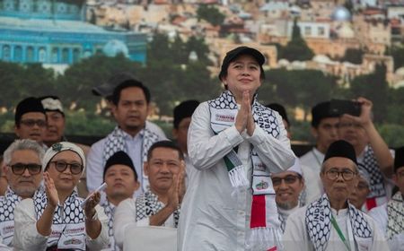 Di Aksi Bela Palestina, Puan: Jangan Berhenti, Selalu Desak Israel Hentikan Agresi Militer