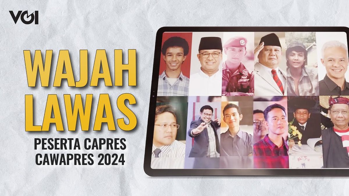 VIDEO: Viral Kemunculan Foto Jadul Para Peserta Capres dan Cawapres 2024