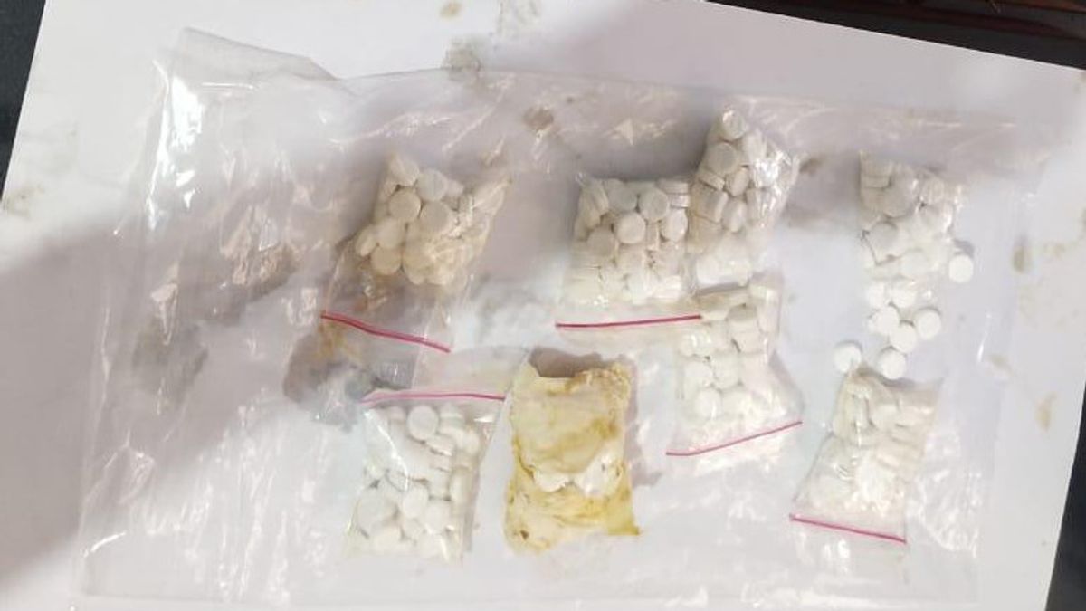 莫约克托监狱官员在豆腐中挫败的 400 粒科普洛丸