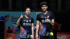 Tumbangkan Unggulan di Babak 32 Besar Indonesia Open, Adnan/Mychelle: Belajar dari Pertemuan Sebelumya, Lawan Bermain Agak Lambat