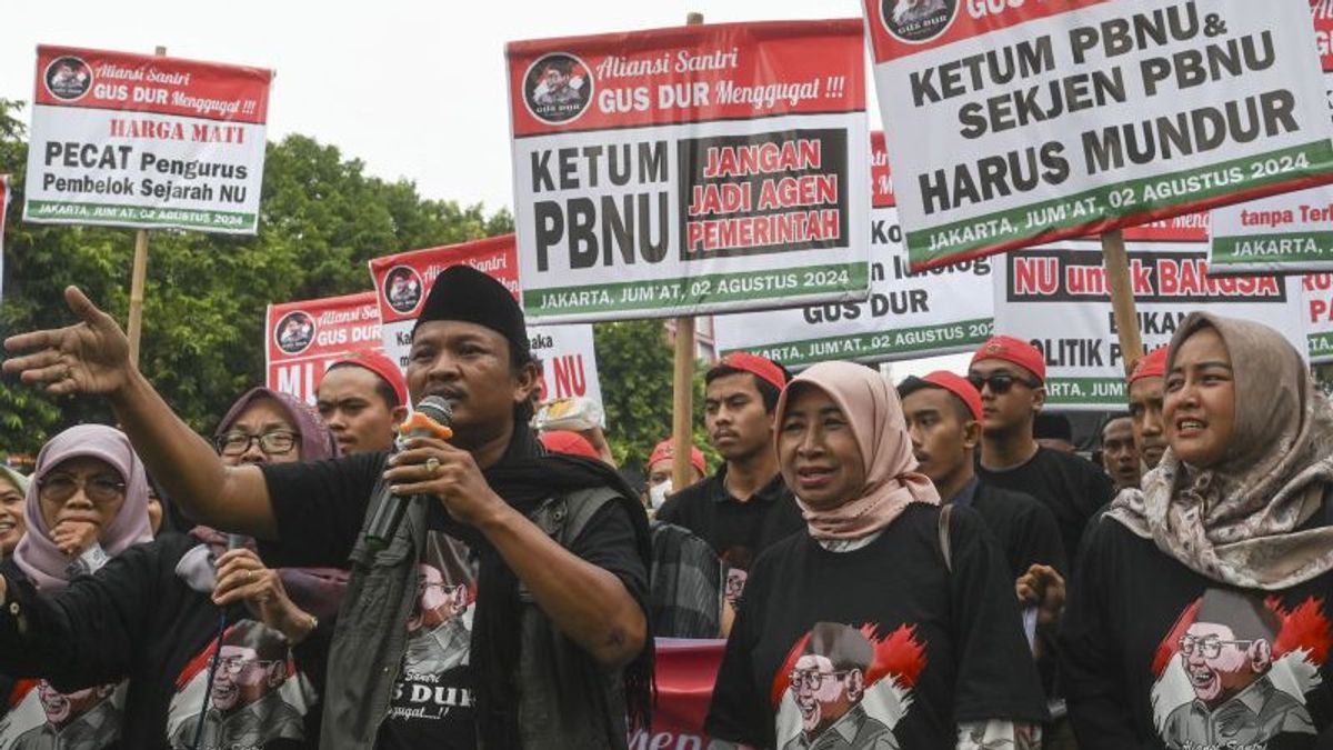 Banser Take Care Of The PBNU Office After Demonstration, GP Ansor: Ready To Move Carelessly