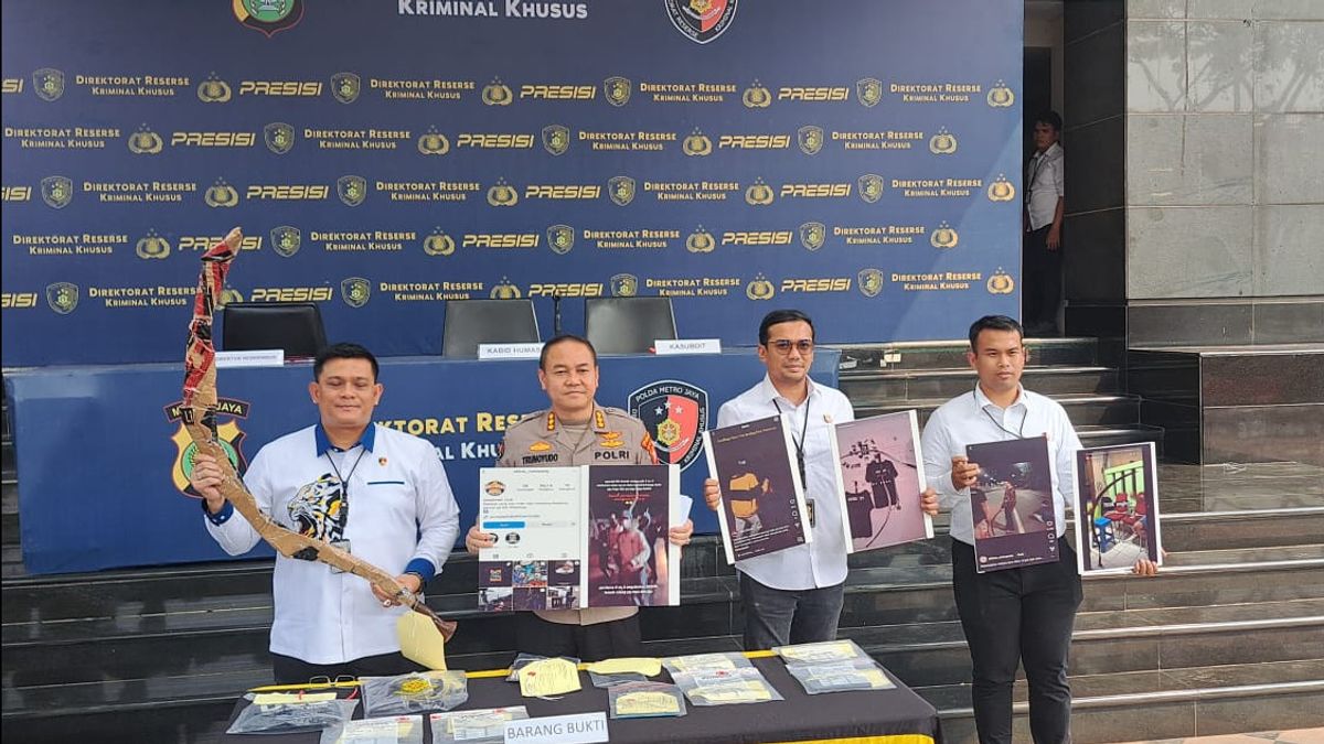 Polda Metro Tangkap 9 Pemuda Provokator Tawuran Hingga Jual Beli Sajam