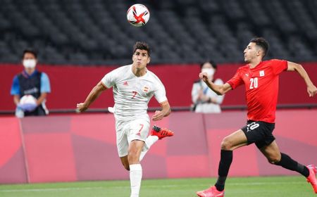 Spanyol Melempem Lawan Mesir, Imbang 0-0 di Laga Pembuka Olimpiade Tokyo