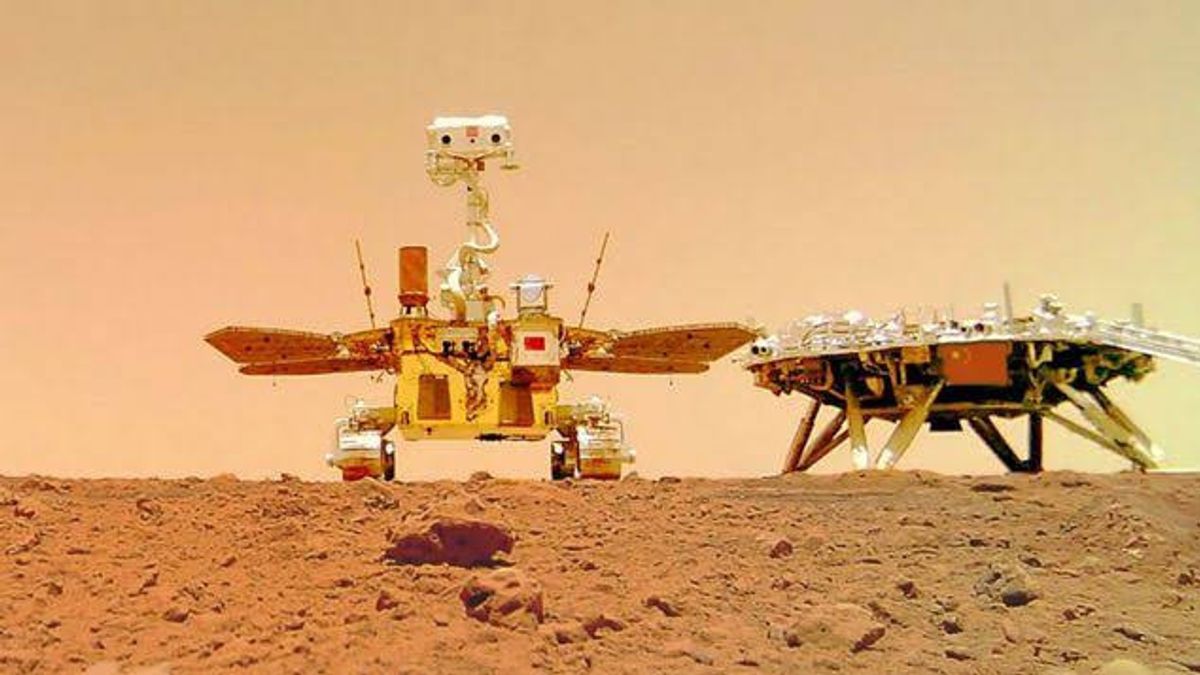 Ini Penyebab Robot Penjelajah China Zuhrong di Mars Masuki Mode Hibernasi Hingga Desember