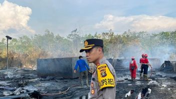 Police Arrest Owner Of Solar Oplosan Warehouse That Exploded In Muara Enim