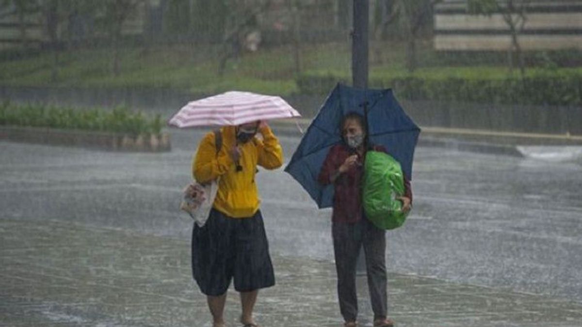 Weather Friday 8 March, Rain Merata Jakarta Alert Lightning In Bogor