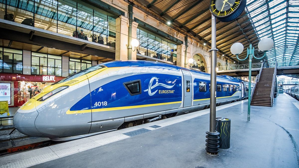 Pemerintah Prancis Siap Bantu Operator Kereta Eurostar