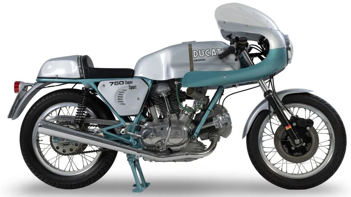 このドゥカティクラシックバイクはほぼ20億ルピアですが、何がそれを特別なものにしていますか?