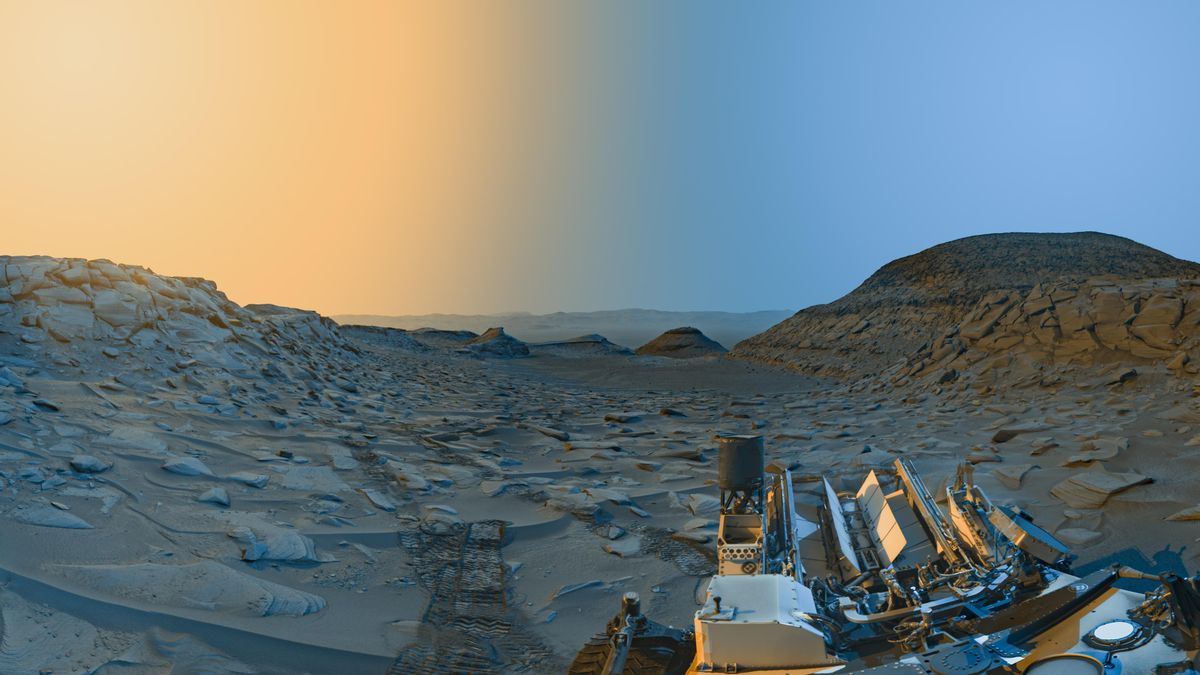 NASAの好奇心探検家が火星で干上がった川を発見