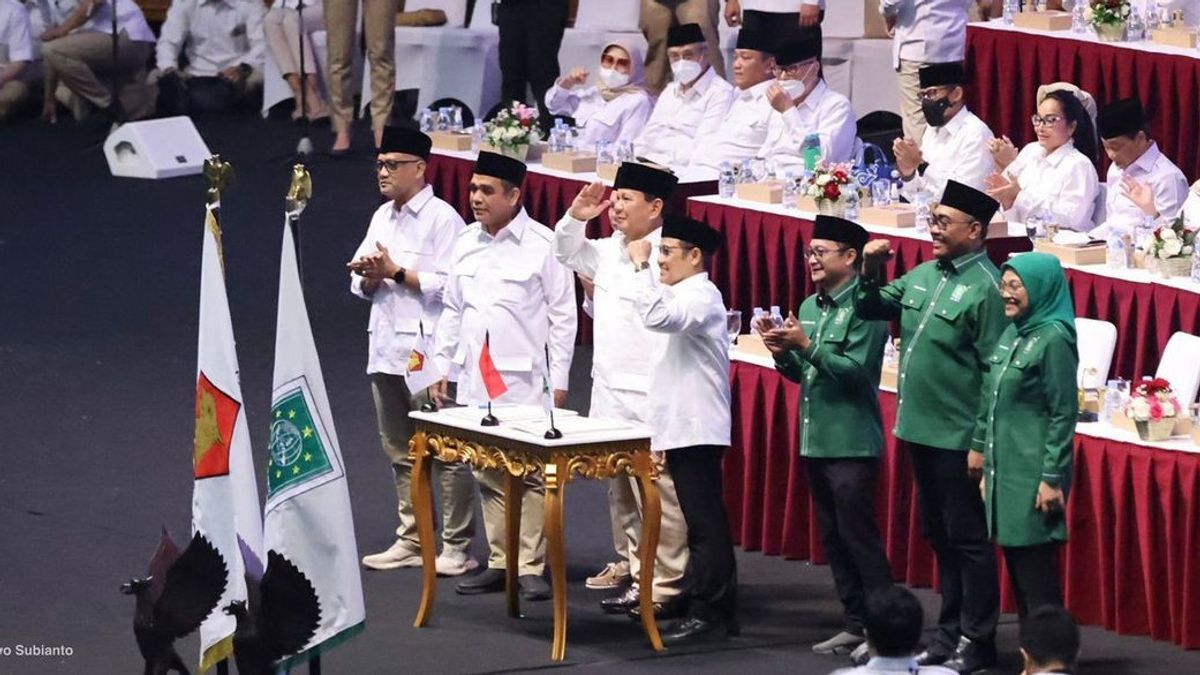 Tanggapi Cak Imin soal Koalisi Bubar jika Prabowo Duet dengan Ganjar, Habiburokhman: Koalisi Gerindra-PKB Paling Solid