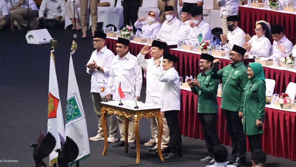 Tanggapi Cak Imin Soal Koalisi Bubar Jika Prabowo Duet Dengan Ganjar Habiburokhman Koalisi 4543