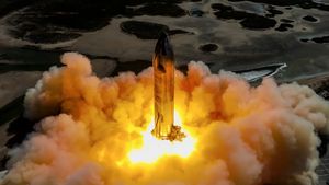 SpaceX Uji Coba Pengapian Mesin dari Kendaraan Peluncur Starship