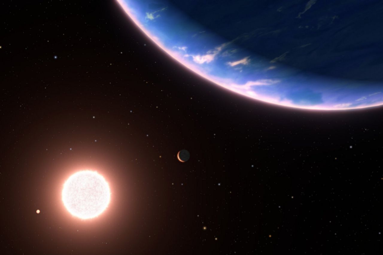 ハッブル望遠鏡は最小の系外惑星の大気中で水蒸気を発見