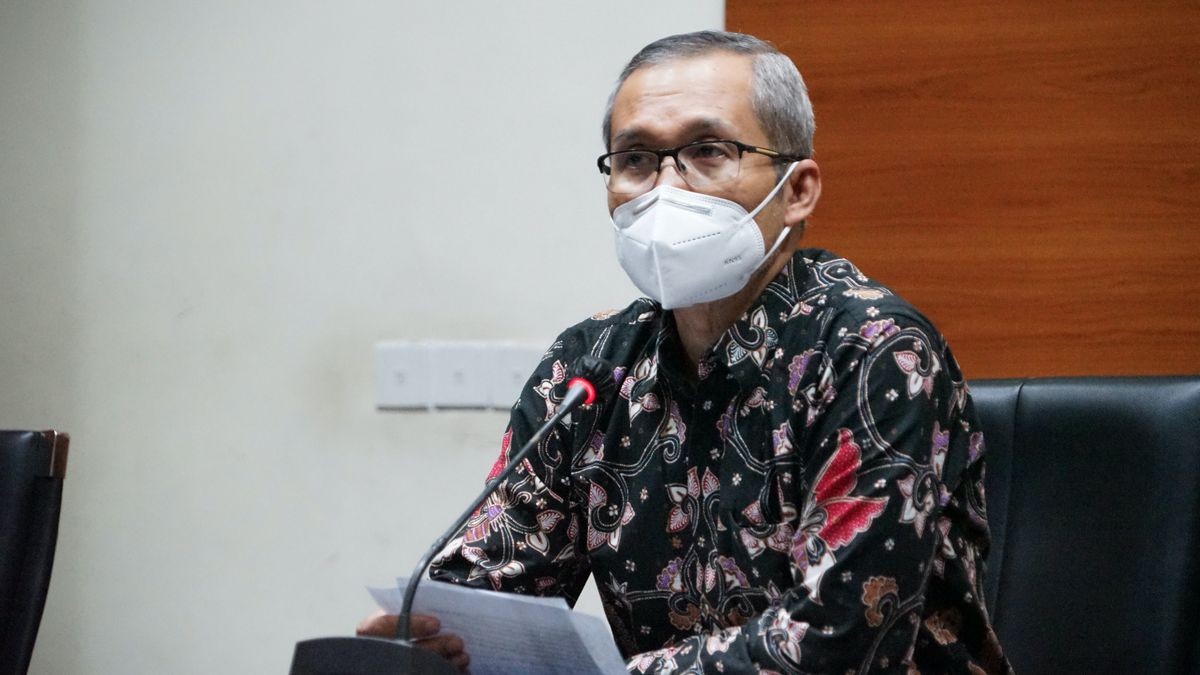 Abandonné Par Le Roman Baswedan Et Al Qui N’a Pas Passé Le TWK, Le KPK Considère Qu’il N’affecte Pas Les Performances