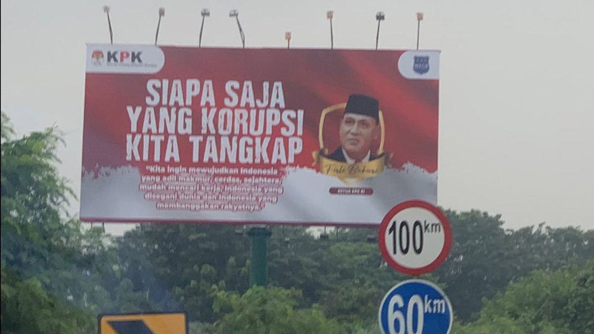 KPK Tegaskan Tak Pernah Pasang Baliho Berwajah Firli Bahuri