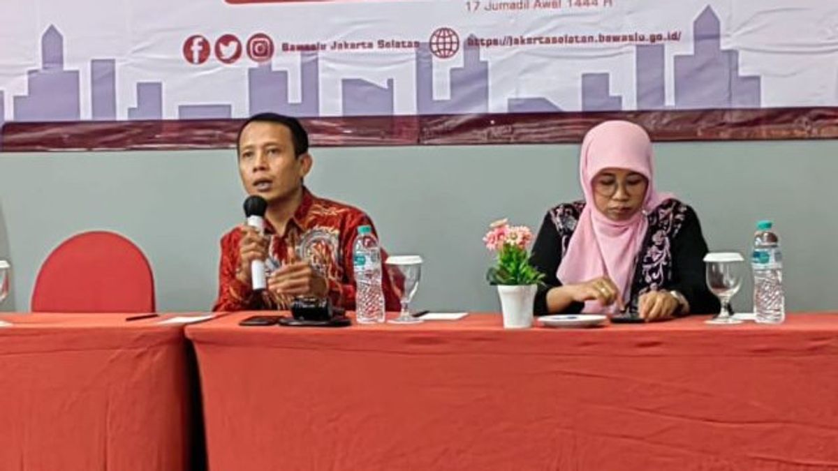 Participants Of The Cenderung Election Avoid Supervisory, South Jakarta Bawaslu: We Are Not Rivals
