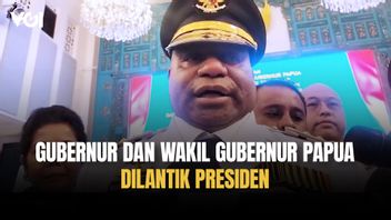 パプア州知事兼副知事がプラボウォ大統領を発足させ、パプアコミュニティが団結することを願っています