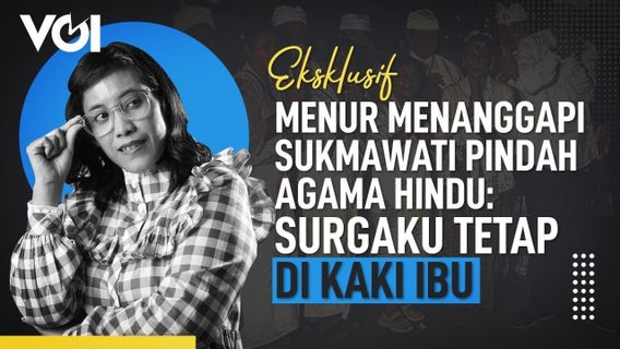 VIDEO: Eksklusif Menur Menanggapi Sukmawati Pindah Agama Hindu: Surgaku Tetap di Kaki Ibu