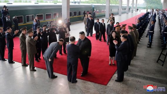 Pemimpin Korut Kim Jong-un Bawa Pejabat Industri Pertahanan ke Rusia, Bakal Bahas Kerja Sama Senjata?