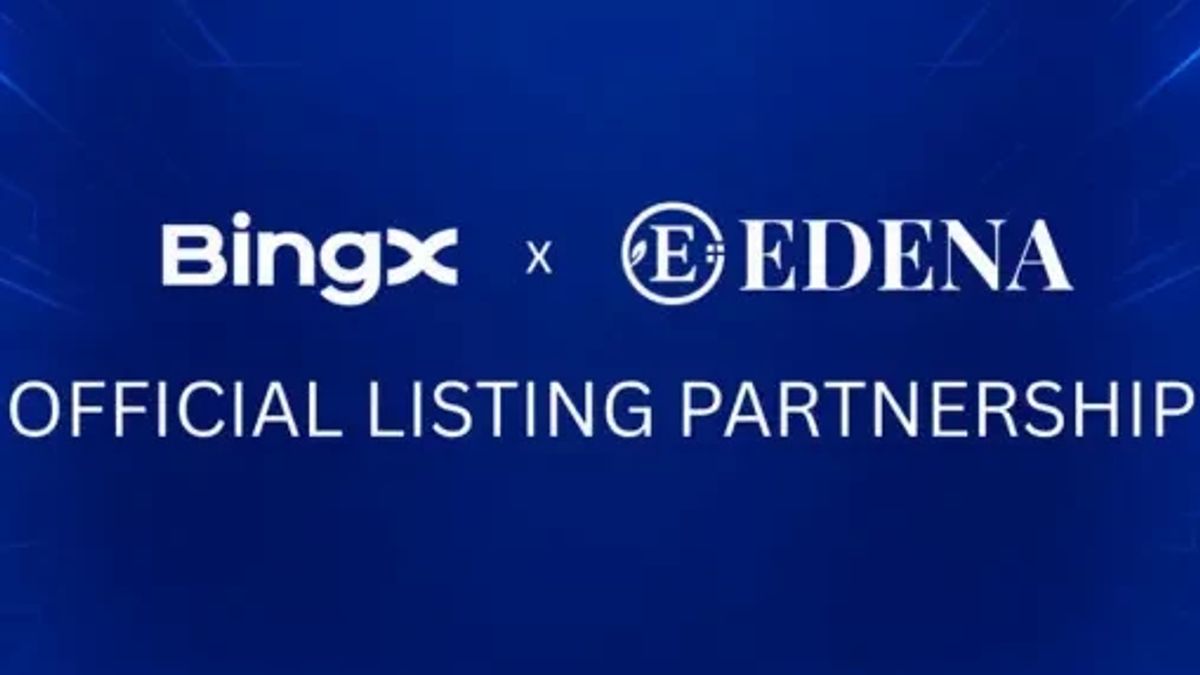 Edena Listing di BingX, Siap Ekspansi ke Bursa Global