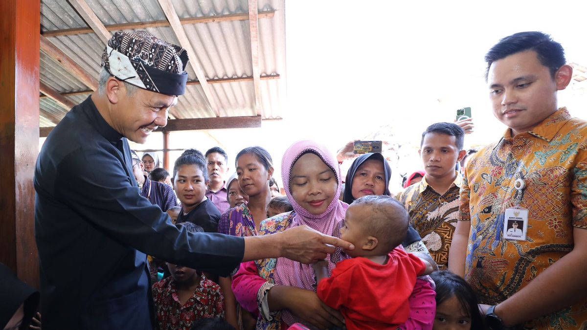 Cek Penanganan di Kendal, Ganjar Optimistis Turunkan Angka Stunting di Jateng